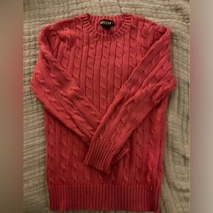 Polo Rugby Cotton Cable Knit Sweater